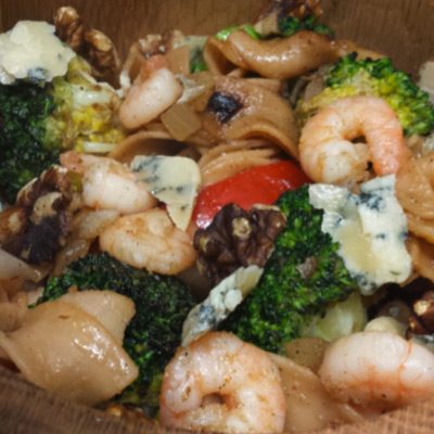 Pasta Pesto Pizza Pot